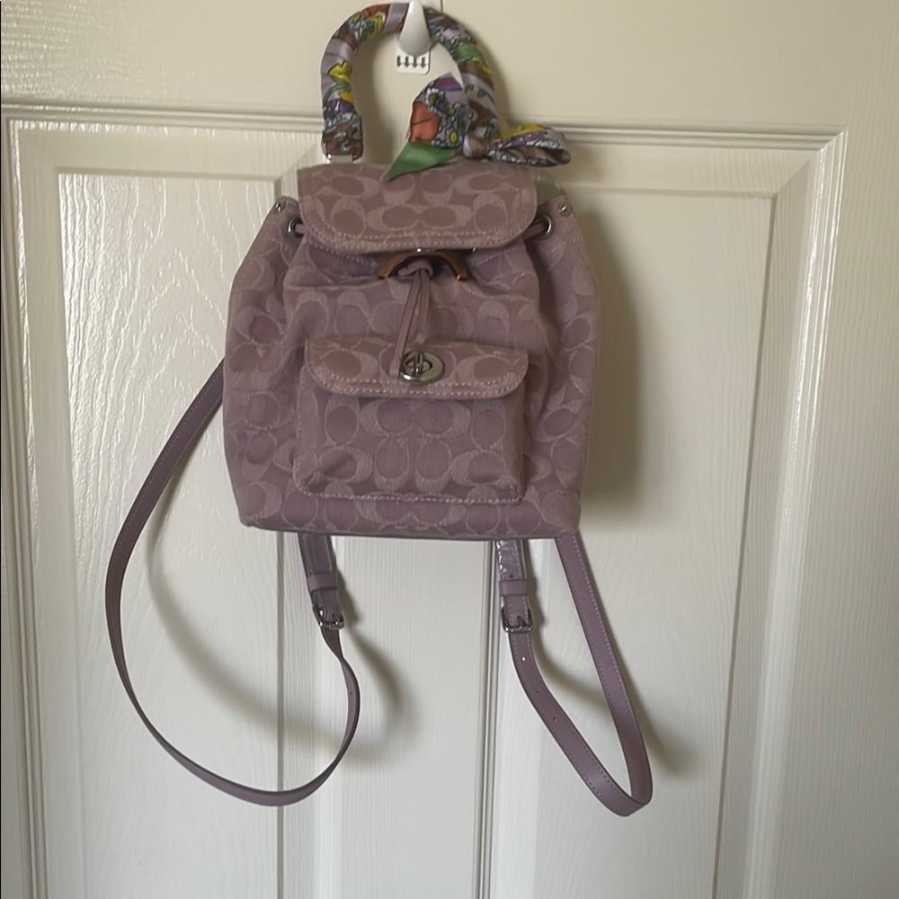 Coach Lavender Women's Backpack